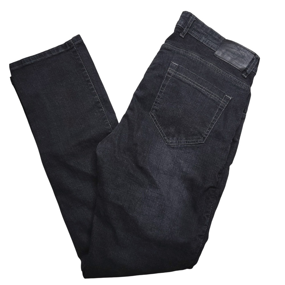 Street & Steel Oakland Jeans Mens 38x35 Black Aramid Reinforced Motorcycle Pants